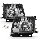 Black For 1997 1998 1999 2000 Toyota Tacoma Headlight Headlamp Assembly Compa.... Fixed Price $147.15.