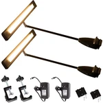 Set Of Trade Show Led Light + Clamp 24V Ul Power Scratched Imperfection. Fixed Price $99.99.