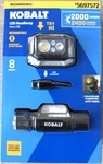 New Kobalt #5697572 2000 Lumens Led Rechargeable Headlamp 8 Modes Bright!. Fixed Price $34.99.