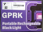 Gprk Uv Led Black Light 2 Pack, Portable Rechargeable New Open Box. Fixed Price $26.65.