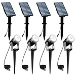 T-sunus Solar Spot Lights Outdoor White Christmas 4 Pack IP65 Waterproof Land.... Fixed Price $97.08.