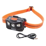 Klein Tools 56064 Rechargeable Headlamp With Silicone Strap, 400 Lumens, All-day. Fixed Price $43.99.