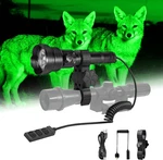 Brinyte T28 Led Zoomable Hunting Light, 3 Color 1(RED, Green, White) Recharge. Fixed Price $222.39.