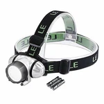 Led Headlamp Flashlight, Headlight With Red Water Resistance,. Fixed Price $7.99.