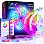 Tjoy Bluetooth Led Strip Lights, Rgb App, Multicolor. Fixed Price $27.02.