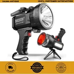 Bigsun Rechargeable Spotlight, High Lumens 1000,000 Led Flashlight With Built-in. Fixed Price $41.99.