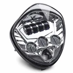 Led Headlights For Victory 05-18, Chrome Motorcycle Front Headlamp W/h.... Fixed Price $110.55.