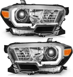 2016-2022 Toyota Tacoma Headlight Replacement Chrome Housing Led Drl Compatibl. Fixed Price $225.79.