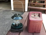 Coleman 5152D740T Mantle Propane Lantern W/ Red Hard Case. Fixed Price $30.00.
