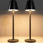 2 Pack Led Cordlesstable LAMP,4000MAH Rechargeable Battery Desk LAMP,3 Level .... Fixed Price $45.04.