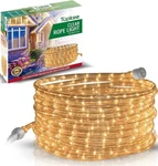 Tupkee Rope Light Warm Clear - 24 Feet, Indoor And Outdoor Decorative Tube. Fixed Price $30.99.