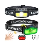 Favorlite 2 Pack Headlamp Rechargeable, 1300 Lumen Lightweight Bright With Wh.... Fixed Price $26.17.