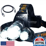 Tdc Led Headlamp Rechargeable Usb-c Super Bright, Waterproof, Dual Beam. Fixed Price $39.30.