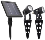 50X Twin Solar-powered Cast Aluminium Warm White Led Spotlight 60-100 Lu.... Fixed Price $57.81.