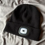 Pugs Black Acrylic Led Light Rechargeable Beanie Winter Outdoor Sports Hat. Fixed Price $7.17.