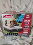 Coleman Alwayzaire Tough Guard Mattress Queen 14" With Rechargeable Dual Pum. Fixed Price $134.99.