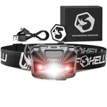 Foxelli Usb Rechargeable Headlamp Flashlight - 180 Lumen, Up To 40 Hours Of. Fixed Price $22.39.
