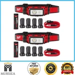 Milwaukee 600LM Redlithium Hard Hat Headlamp 2 Pack Usb Rechargeable Lights. Fixed Price $122.99.