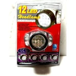 12 Led Headlamp Headlight High Intensity Adjustable Headstrap Water Resistant. Fixed Price $8.99.