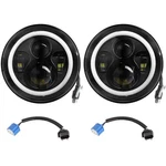 Imountek GPCT2020 7" Led Headlight Halo Drl Projector 12V 40W Universal. Fixed Price $27.88.