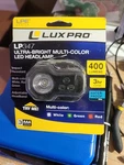 Lux Pro LP347 Headlamp Light 400 Lumens Bright Multi Color Led 6 Mode Brand New. Fixed Price $13.99.