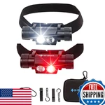 K-bern Red & White Rechargeable HEADLAMP.1000 Lumen, Ul Approved 2600 Mah Batter. Fixed Price $60.52.