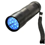 Hqrp 365 Nm 12 Led Ultra Violet Uv Torch Flashlight Camping Hiking. Fixed Price $13.95.