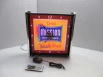 Mission Beverages Led Light Up Advertising Wall Clock Brand New. Fixed Price $125.00.