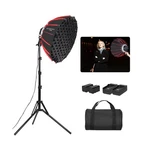 21IN/55CM 60W Handheld Led Softbox With Rechargeable Battery/grid/light.... Fixed Price $156.28.