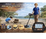 Detecttrek Kids Metal Detector MD-4070 8" Waterproof Coil Lcd Display Adju. Fixed Price $39.99.