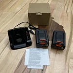 3AH 3.0AH Replacement B&d Volt Lithium Batteries Charger LBX2040. Fixed Price $22.50.