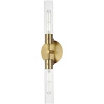 Maxim Lighting 26370CLNAB Equilibrium Wall Sconce Natural Aged Brass. Fixed Price $188.00.