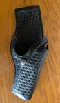 Jay-pee 4 Black Leather Holster Basketweave. Fixed Price $39.99.