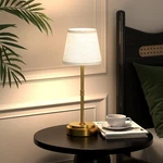 Cordless Table Lamp Rechargeable, Antique Brass Led Touch With 7500MAH B.... Fixed Price $34.87.