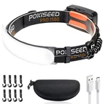 Led Rechargeable, Super Bright 1500 Lumens 230 Wide Beam Headlamp,. Fixed Price $34.34.