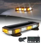 Lumenix Rooftop Strobe Beacon Lights Bar White Amber Led Emergency Traffic Se.... Fixed Price $105.95.