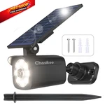 Chasikeo Solar Motion Outdoor, Spotlight 1 Pack - Black,. Fixed Price $27.58.