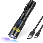 Darkbeam Uv Flashlight 365NM & 395NM Dual Light, Usb Rechargeab. Fixed Price $26.20.