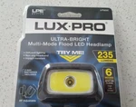 Mechanic's Headlamp Luxpro 235 Lumens Led Spot Flood Light 6 Mode Ultra Bright. Fixed Price $14.95.