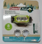 Coleman Kids Led Mini Exploration Headlamp Green 8 Lumens Lifetime Bulb. Fixed Price $8.00.