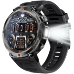 Eigiis Military Smart Watch For Men Tactical Rugged Bluetooth Call Flashlight. Fixed Price $56.77.