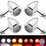 Tsung 4PCS Motorcycle Bullet Led Front Rear Turn Signal Light Smd Blinker. Fixed Price $67.18.