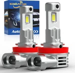 Latest H11 Light Bulbs,upgraded 900% Super Bright With Fan COOLING,60000LM. Fixed Price $63.99.
