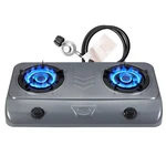 Dr.camp 35000 Btu 2 Burner Propane Gas Stove Cooktop Outdoor Camping Po.... Fixed Price $105.95.