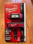 Milwaukee Redlithium Usb Hard Hat Headlamp Kit! 475 Lumens Spot Flood Brand New!. Fixed Price $59.95.