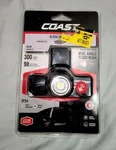 Coast FL40 300 Lumens Led Wide Angle Headlamp W/ Safety Strap Weatherproof. Fixed Price $15.00.