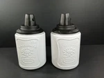 Tiki Table Torch White Sunflower Easy Pour Lot Of 2. Fixed Price $25.00.