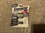 Energizer Smart 525 Lumen 3AAA Blue Led Headlamp With Batteries. Fixed Price $15.00.