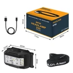 Boruit Sensor Led Headlamp Torch Band Headlight Rechargeable Camping. Fixed Price $22.99.