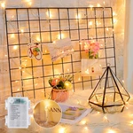 Christmas String Lights Battery Operated, 17 Ft 50 Led Fairy. Fixed Price $13.99.